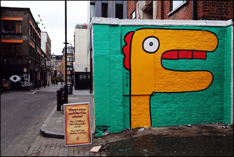Shoreditch Murals Thierry Noir