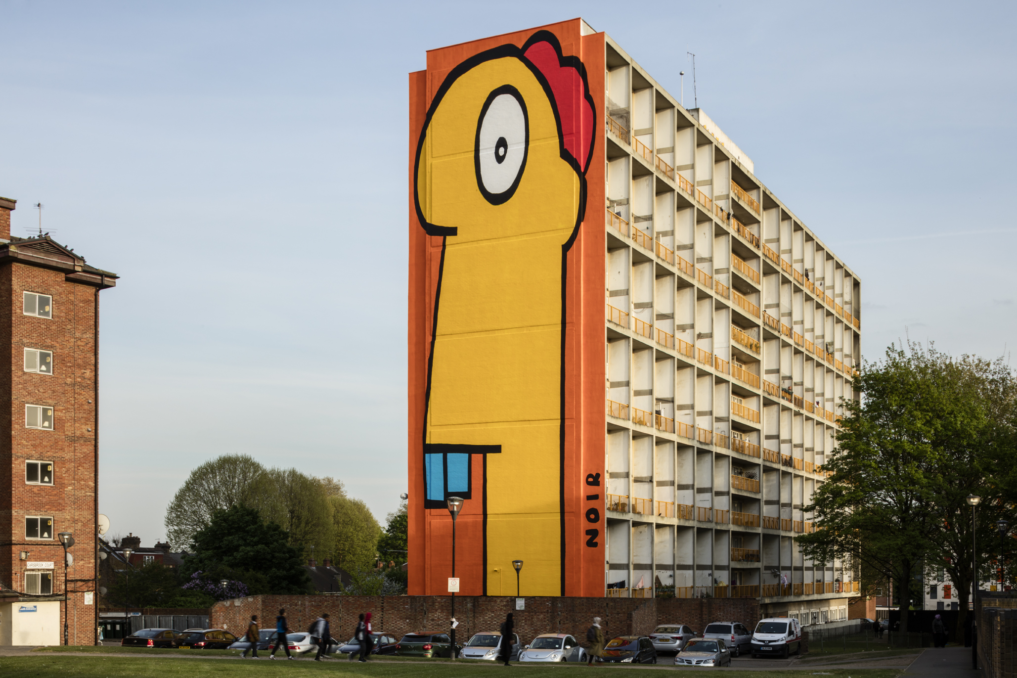 Thierry Noir - Acton Mural24